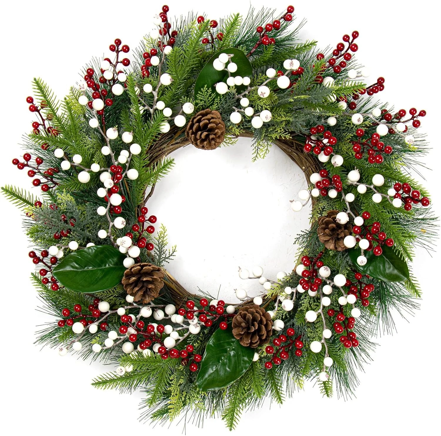 Christmas Artificial Red Berri - Christmas Wreath Fake ulasan dan harga