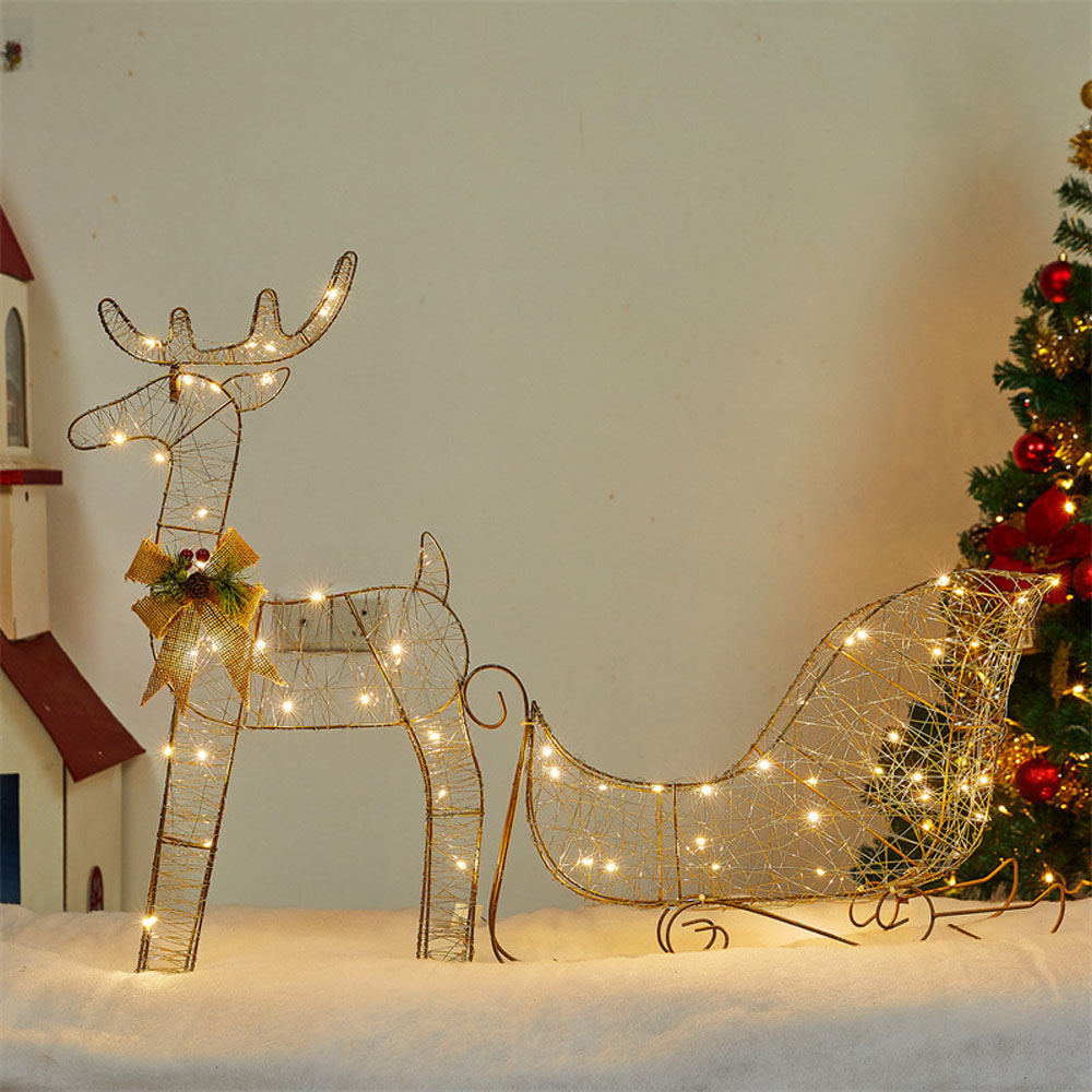 3 PCS Garden Lights String 2D  - Christmas Lights Outdoor ulasan dan harga