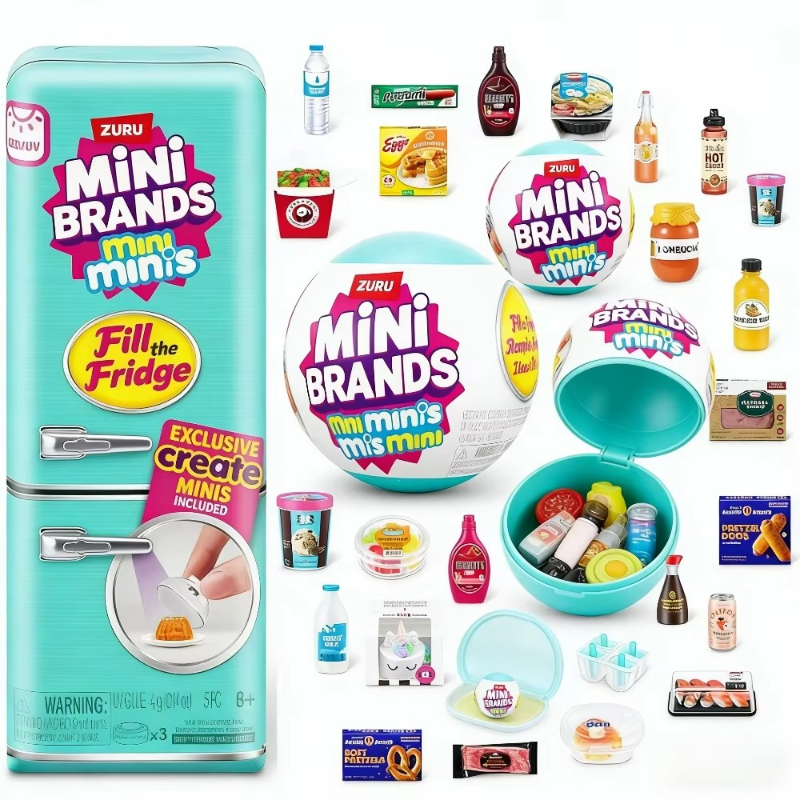 ZURU Mini Brand Surprise Refri - Ornament Ball Set ulasan dan harga
