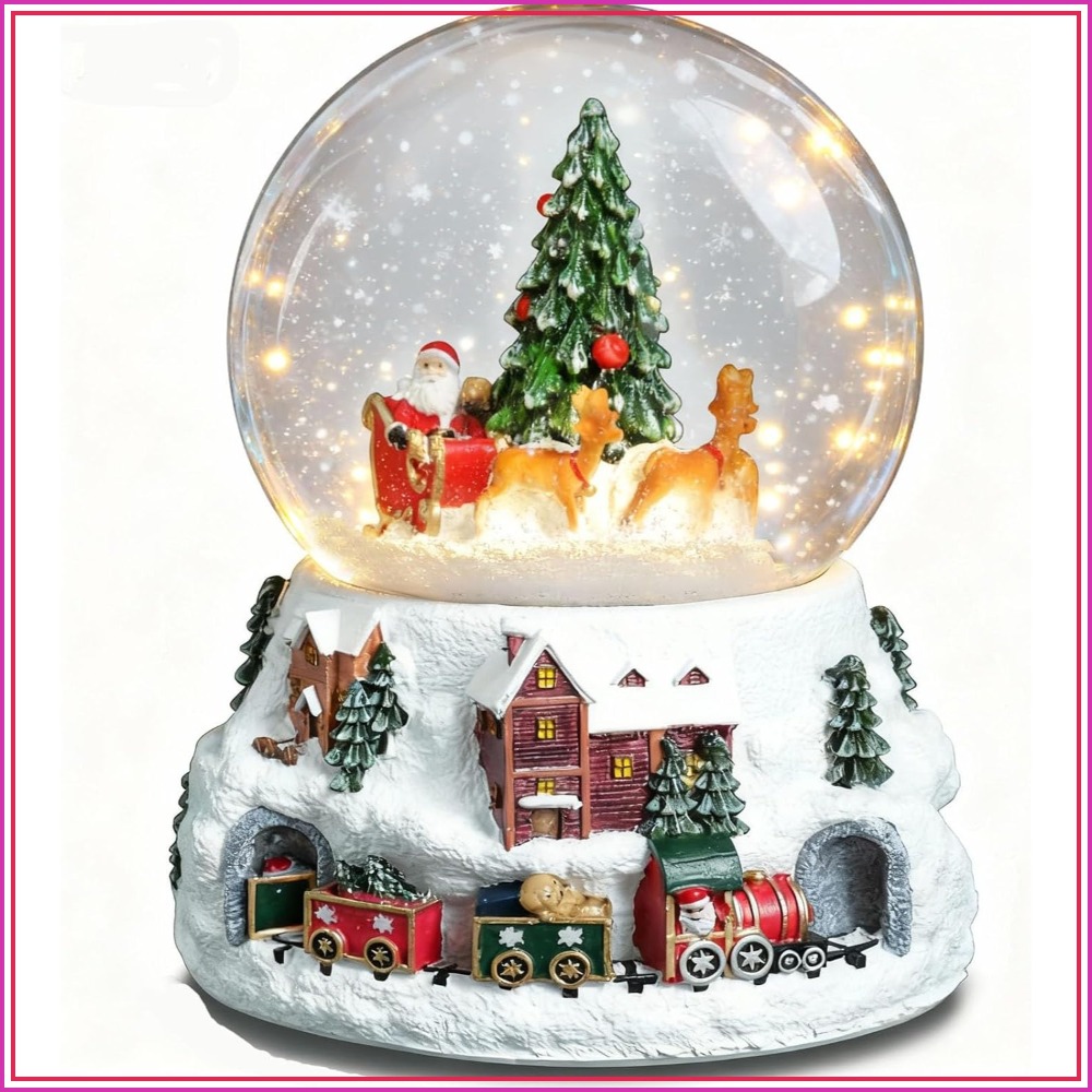 5.9-Inch Musical Snow Globe wi - Snow Globe Musical ulasan dan harga