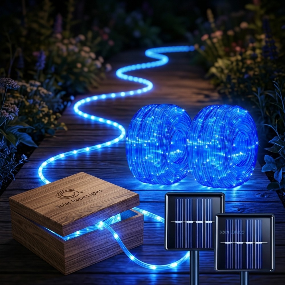 Outdoor Solar LED String Light - Christmas Lights Outdoor ulasan dan harga