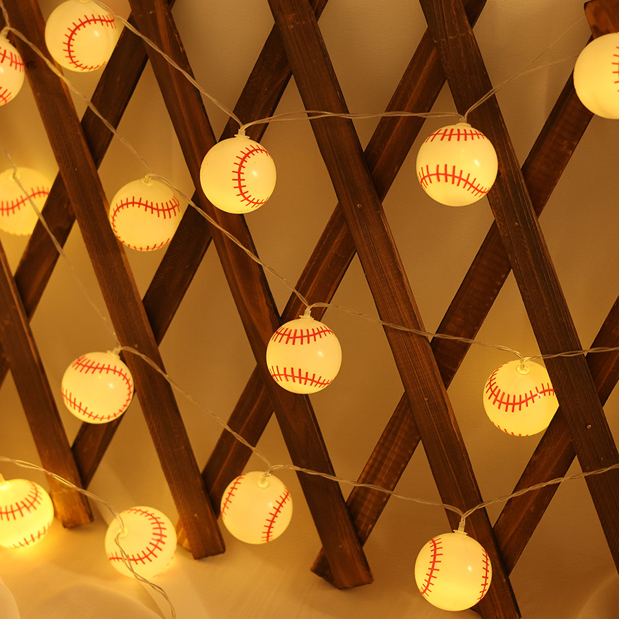 Baseball LED String Lights War - Led Fairy String Lights ulasan dan harga