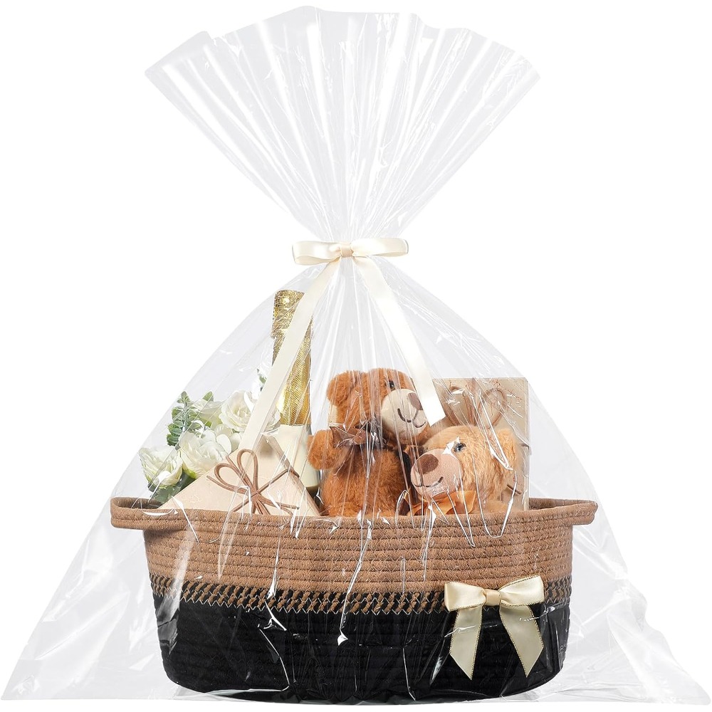 Woven Basket for Gift Empty wi - Gift Box Wrap Set ulasan dan harga