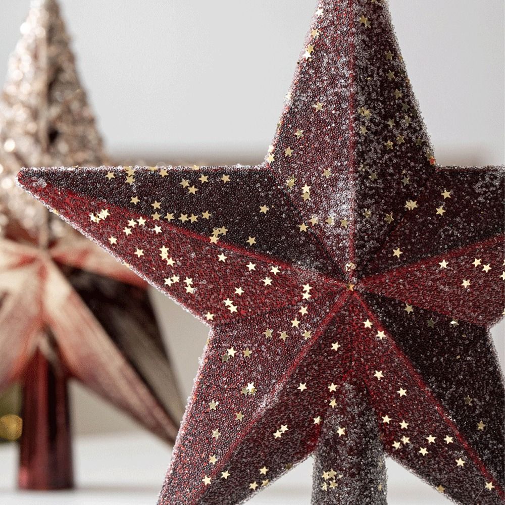 Retro Christmas Tree Topper St - Star Tree Topper ulasan dan harga