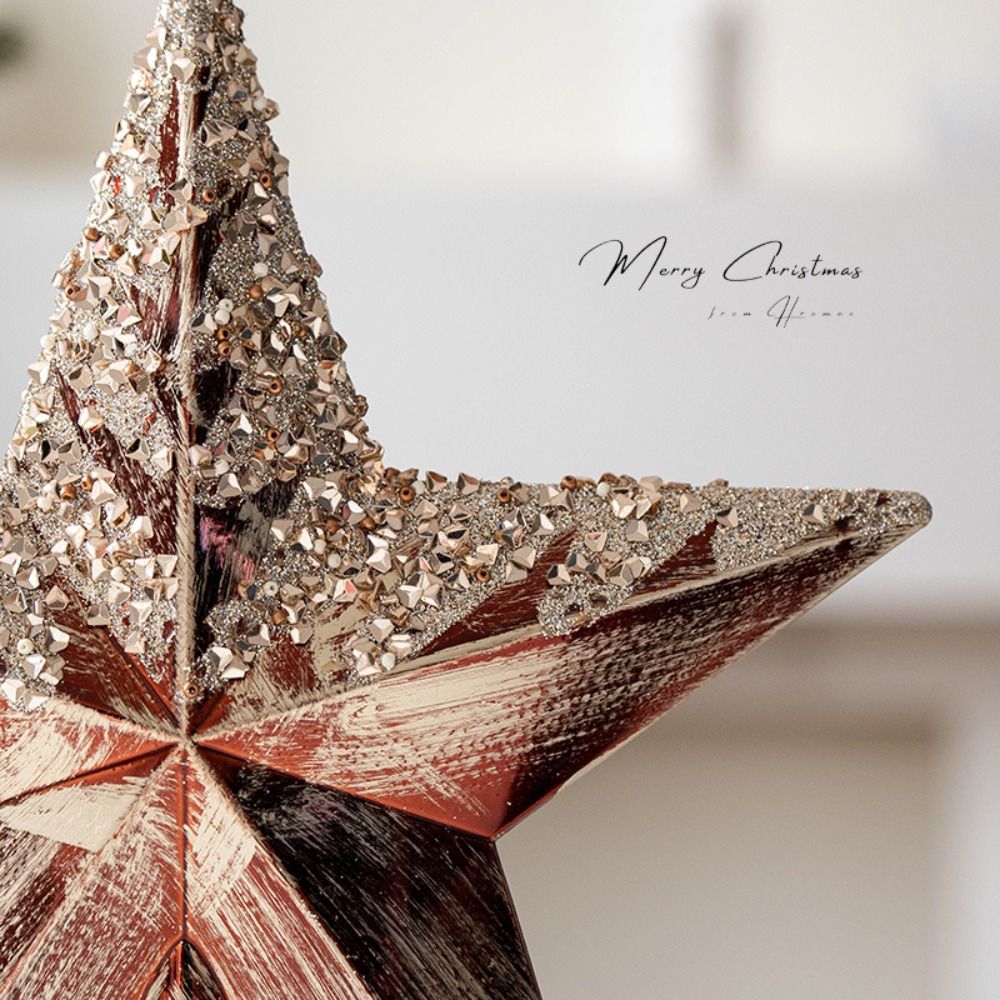 Retro Christmas Tree Topper St - Star Tree Topper ulasan dan harga