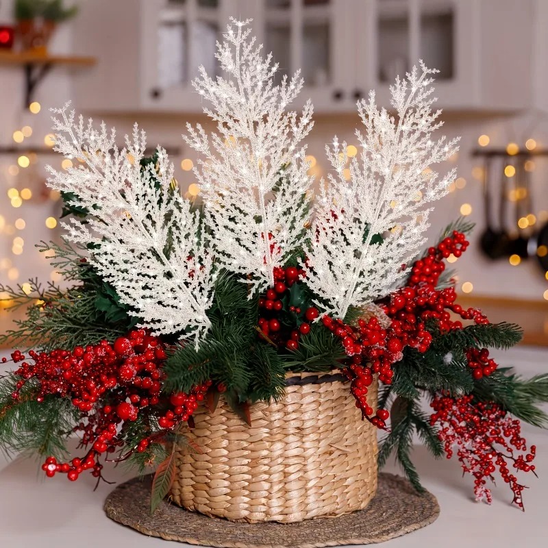24pcs Christmas Artificial Pin - Christmas Tree Artificial ulasan dan harga