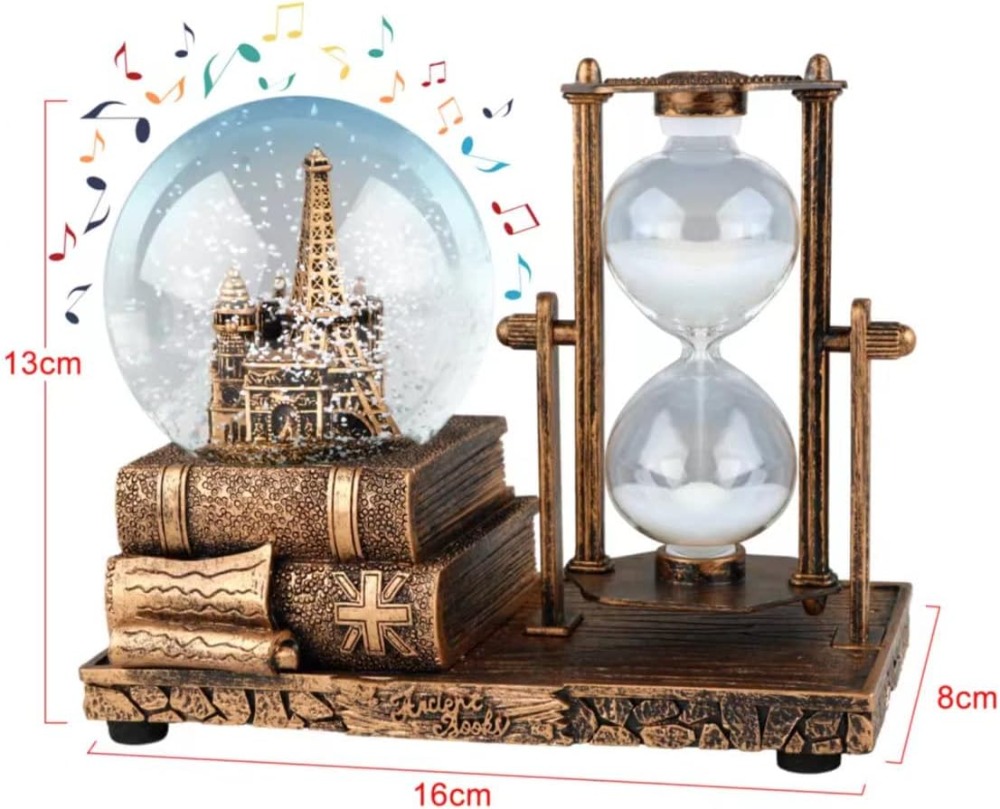 LED Music Crystal Snow Globe H - Snow Globe Musical ulasan dan harga