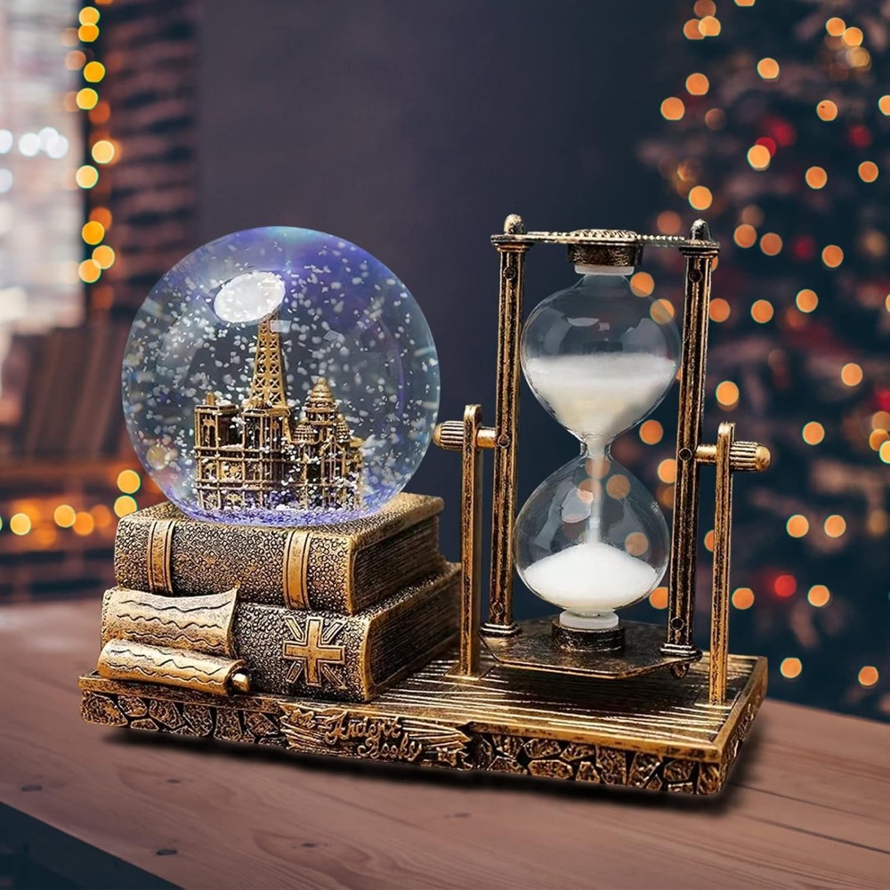 LED Music Crystal Snow Globe H - Snow Globe Musical ulasan dan harga