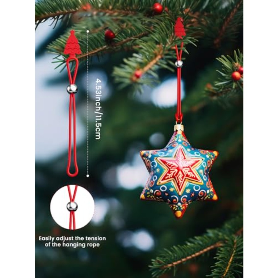 30pcs Christmas Ornament Hooks - Christmas Stocking Hanging ulasan dan harga